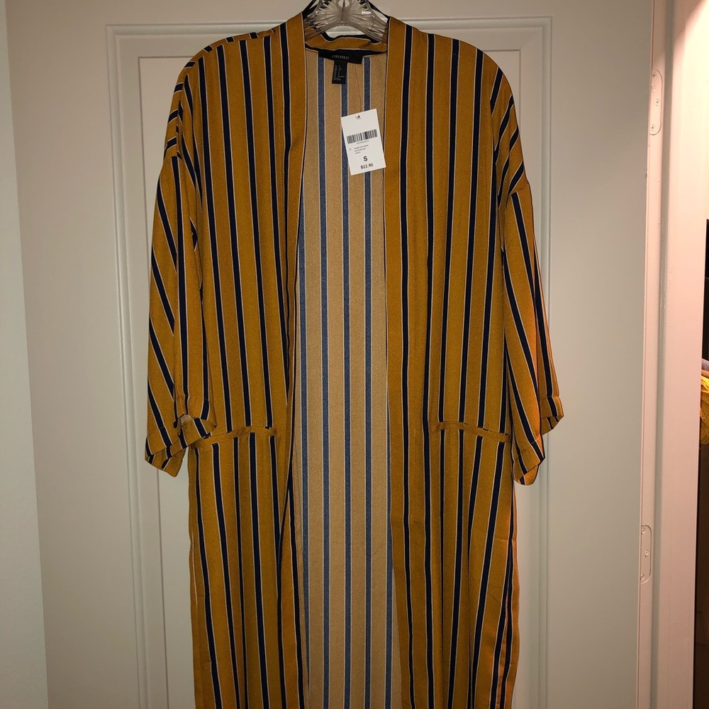 Forever 21 Mustard Duster